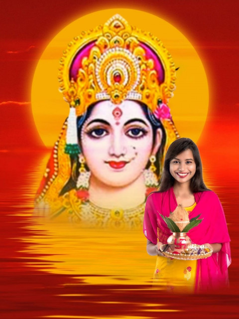 Chhathi Maiya Special Photo Snapseed Girls Editing Background