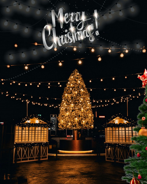 Christmas Day CB PicsArt Editing Background New
