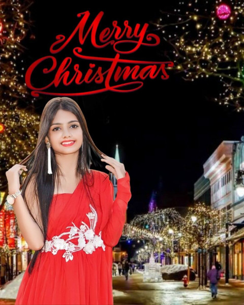Christmas Editing Background For CB Picsart With Girl