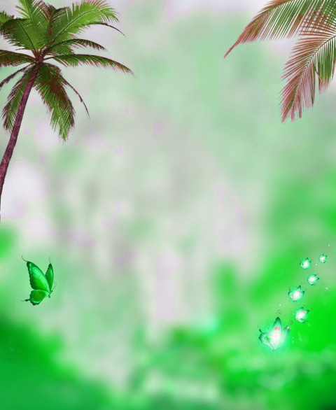 Coconut Tree CB Editing Background Download