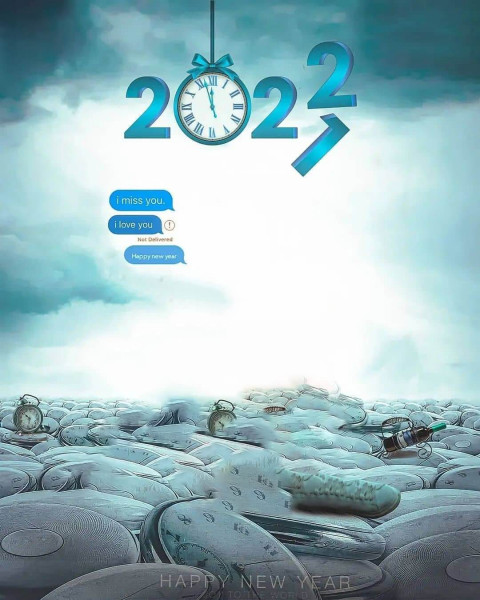 Coin Happy New Year CB PicsArt Editing Background 2022