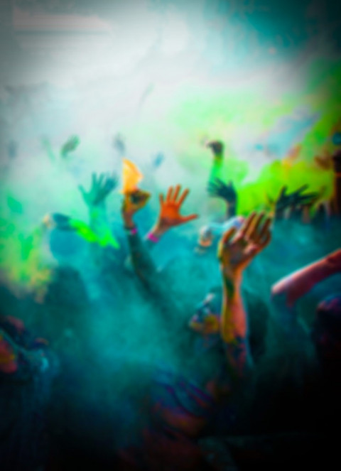 Colorful Happy Holi Photoshop Photo Editing Background Full HD Download