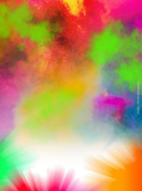 Colorful Picsart Happy Holi Editing Background  Free