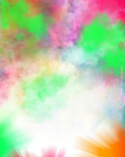 Colorful Picsart Happy Holi Editing Background  HD