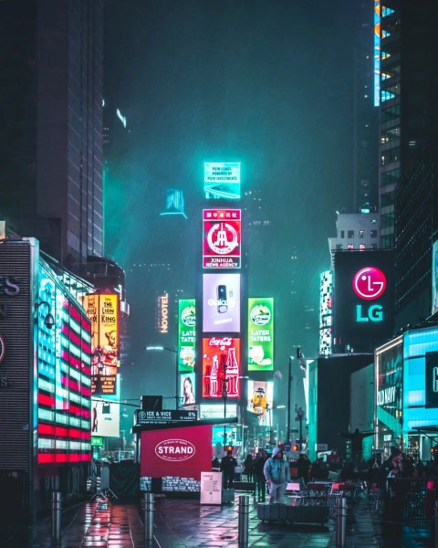 Creative City Light Editing HD Background New CB Images