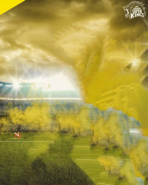 CSK IPL Background For CB Picsart Editing Download HD