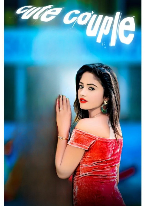 Cute Couple CB Photo Editing Background Download