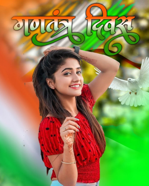 Cute Girls 26 January Ganatantrata Divas CB Background HD