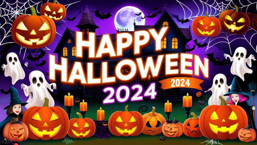 Cute Happy Halloween 2024 Wallpapers
