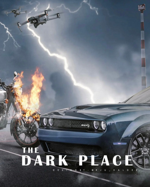 Dark Place Movie Poster Editing CB PicsArt Background