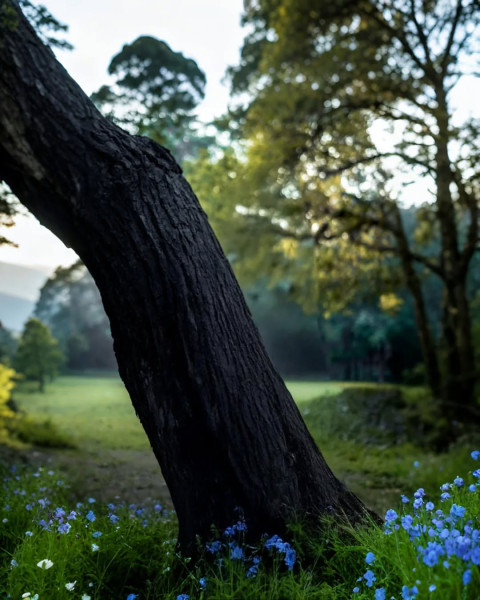 Dark Tree Picsart Editing Forest Image Background