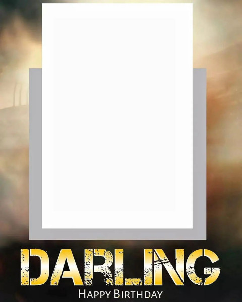 Darling Banner Material Editing Background Download