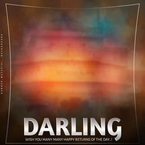 Darling Marathi Banner Background For Editing HD Images