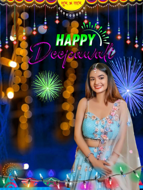 Deepawali CB Background HD for PicsArt Editing with Girls