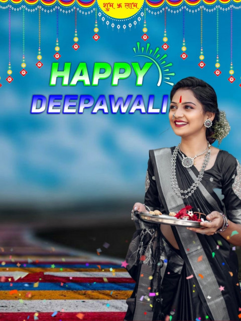 Deepawali CB Editing Background Free with Girls