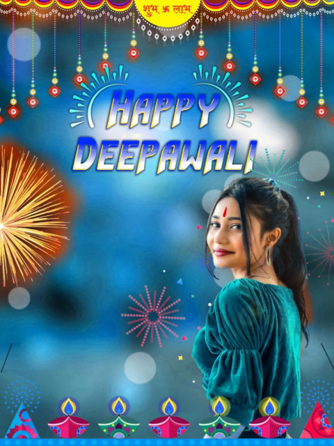 Deepawali Editing Background Full HD with Girls