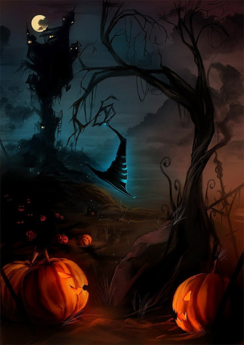 Disney Halloween Mobile Wallpaper HD Download