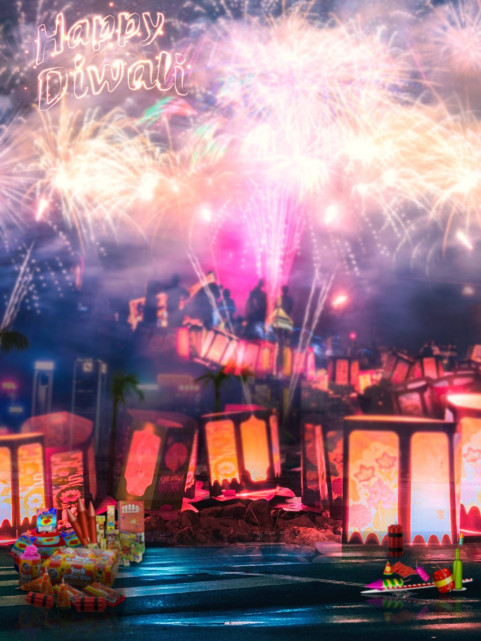 Diwali Background Hd For Cb Picsart Editing Photoshop Free