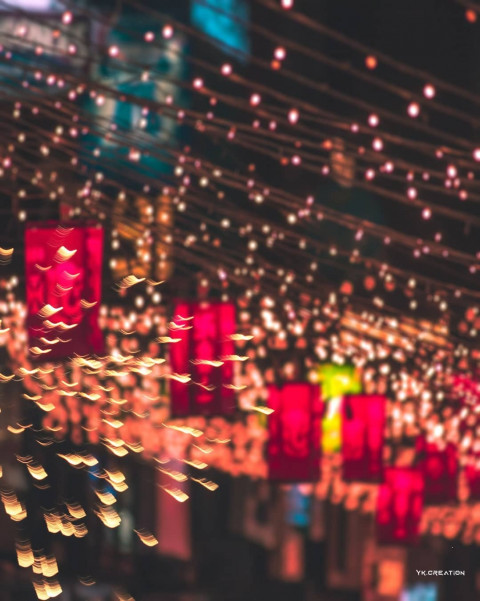 Diwali Background With Fireworks For Cb PicsArt Photo Editing