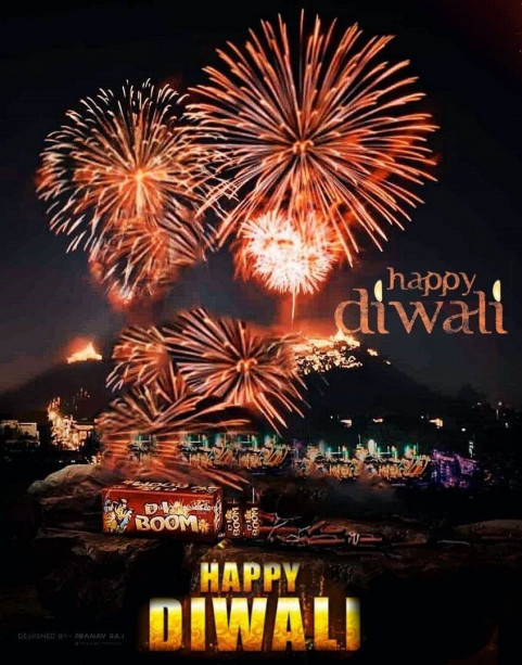 Diwali Editing Background For CB Picsart Full HD