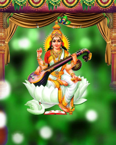 Download Basant Panchami CB Editing HD Background