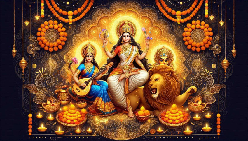 Download free Happy Dussehra 2024 greetings and wishes images