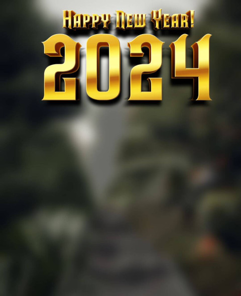 Download Happy New Year 2024 Editing Background Img