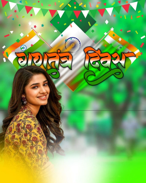 Download Latest Happy Republic Day Girls Editing Background  Free