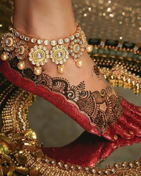 Dulhan Jewellery Photoshoot Wallpapers For Wedding
