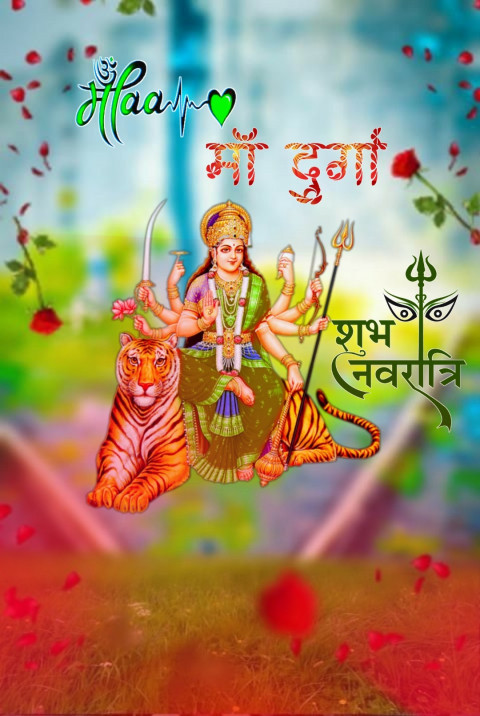 Durga Pooja Photo Editing HD Background Download Pics