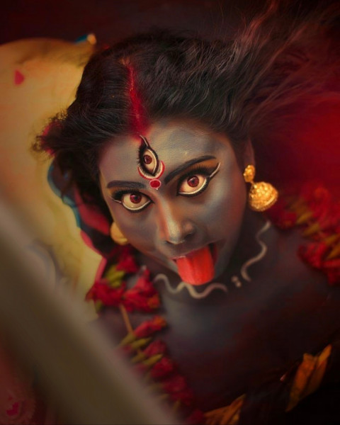 Durga Puja Dussehra BAckground For CB Picsart