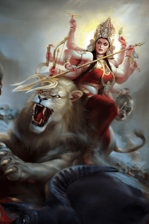 Durga Puja Navratri BAckground For Cb Picsart