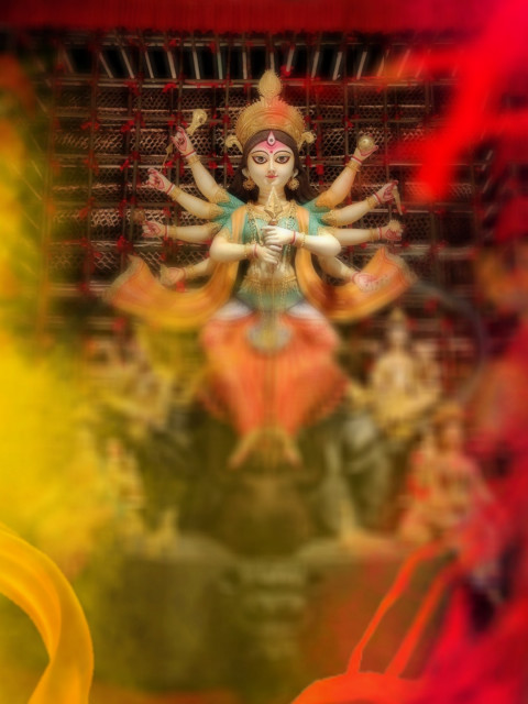 Durga Puja Snapseed Photo Editing HD Background