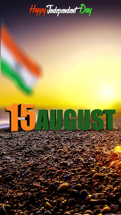 Flag 15 August Independence Day CB PicsArt Editing Background Free