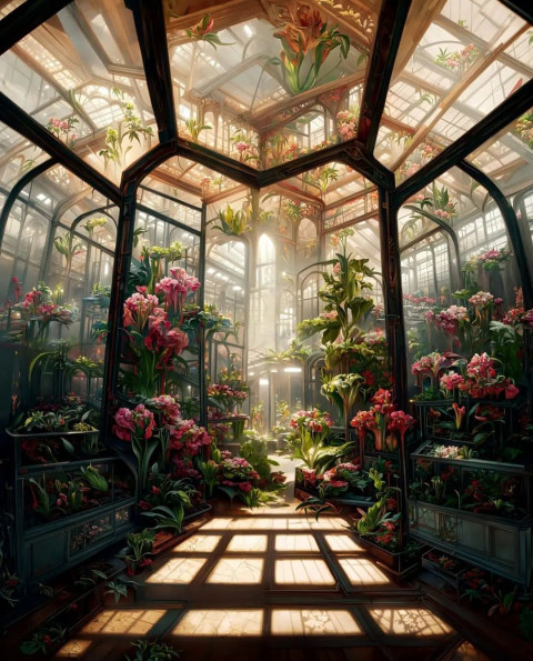 Flowers Viral Manipulation Editing Background Full HD