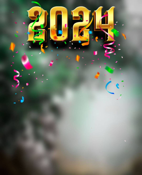 Free 2024 Happy New Year Hd Background For Editing