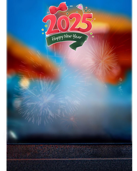 Free Download 2025 New Year Editing Background