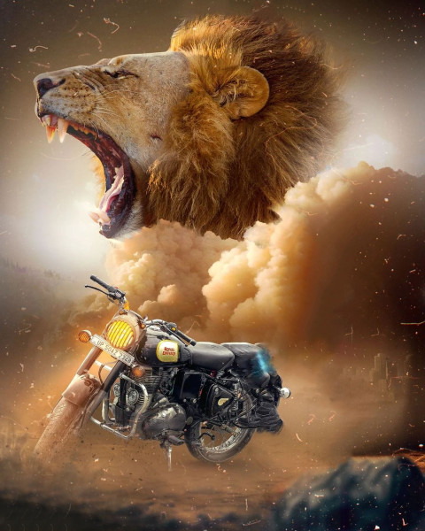 Free Editing New Picsart HD Angry Lion Background Images