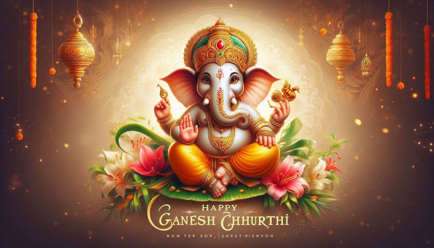 Free Happy Ganesh Chaturthi wallpapers for desktop and mobile