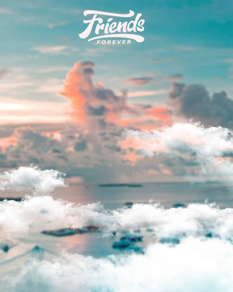 Friends Smoke Picsart BAckground HD