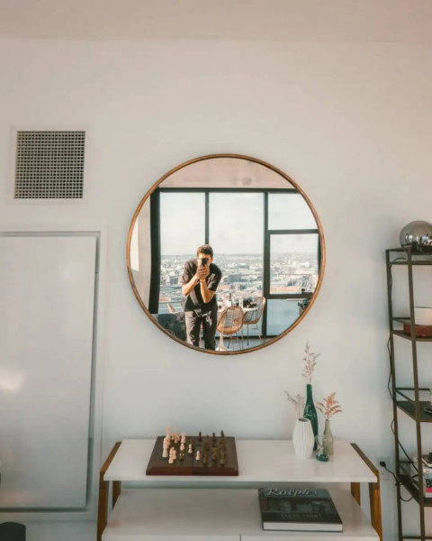 Full HD Mirror Background For Photoshop Editing Images