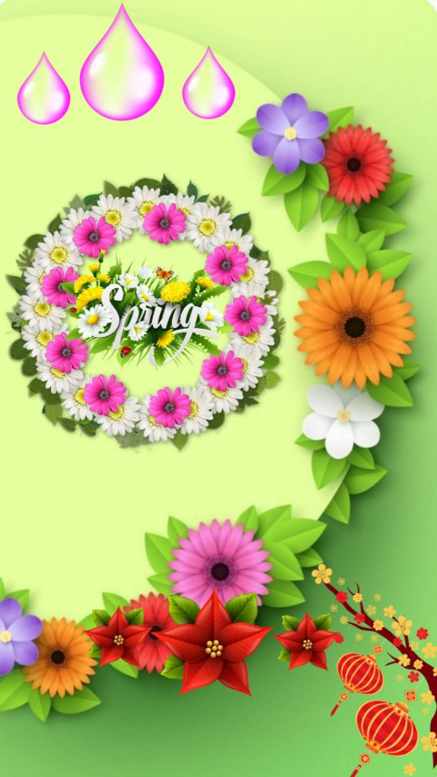 Full HD Spring Festival Wallpapers Mobile Screen & WhatsApp