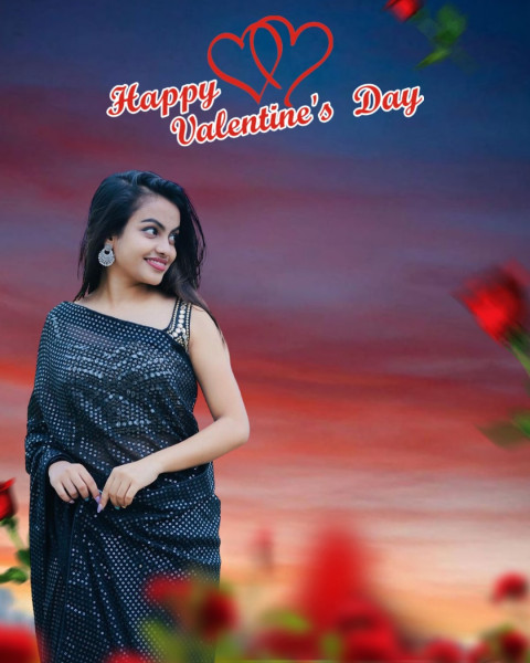 Full HD Valentine Day Background Free With Girls