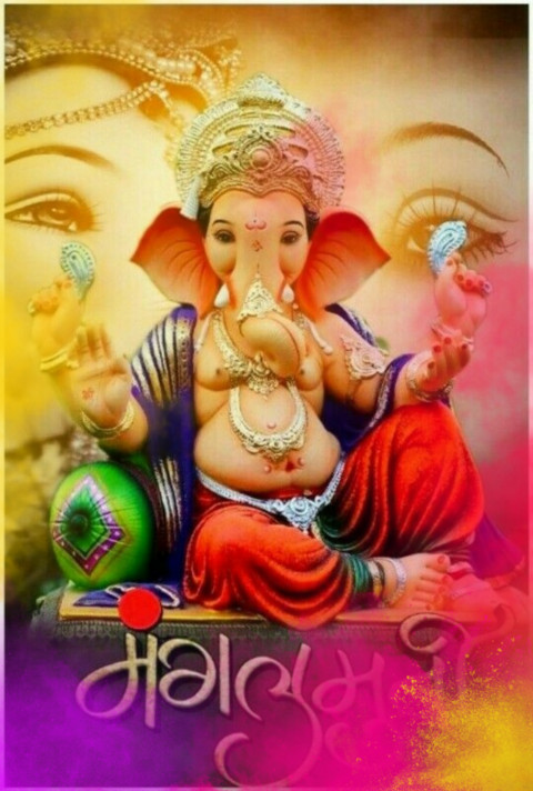 Ganesh Chaturthi CB PicsArt Editing Background HQ