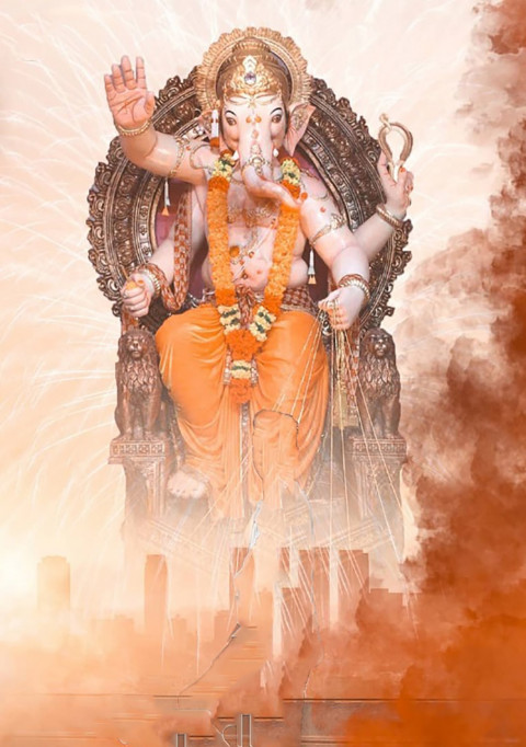 Ganesh Chaturthi Editing Background Download