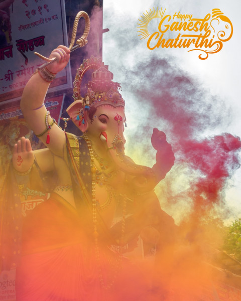 Ganesh Chaturthi Editing Background Hd For Picsart