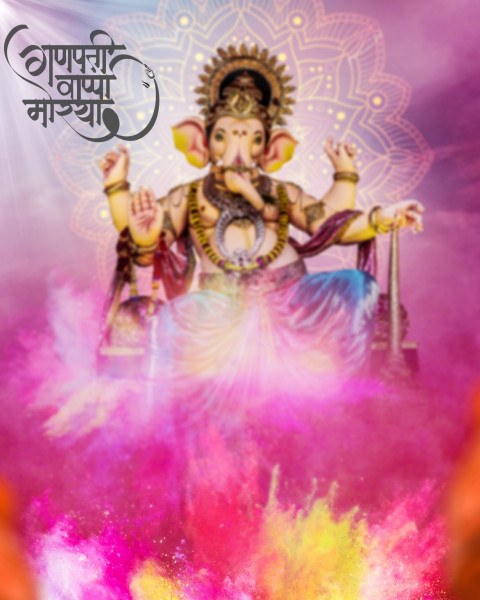 Ganesh Chaturthi Editing HD Background For Picsart
