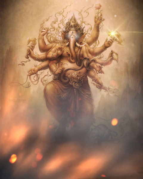 Ganesh Chaturthi Photo Editing Background Download