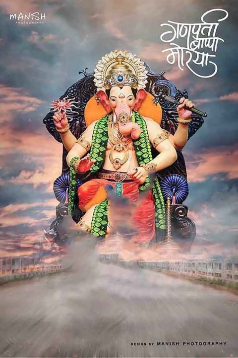 Ganesha Chaturthi Editing Background Images