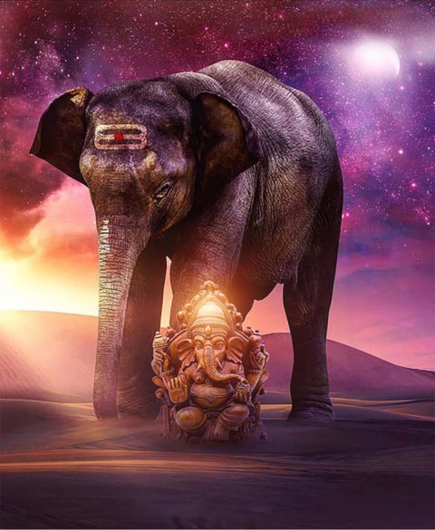 Ganpati Bappa Chaturthi Editing Background Images